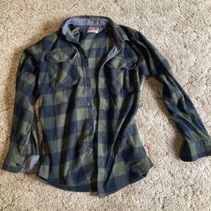 Wrangler Flannel Jacket Shirt